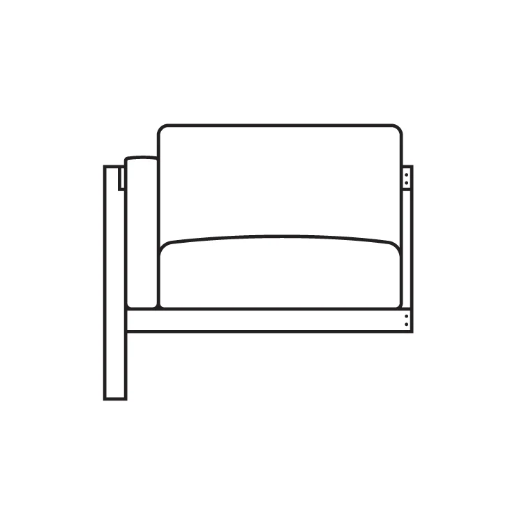 Haven Left Module - Cushion Arm - Image 2